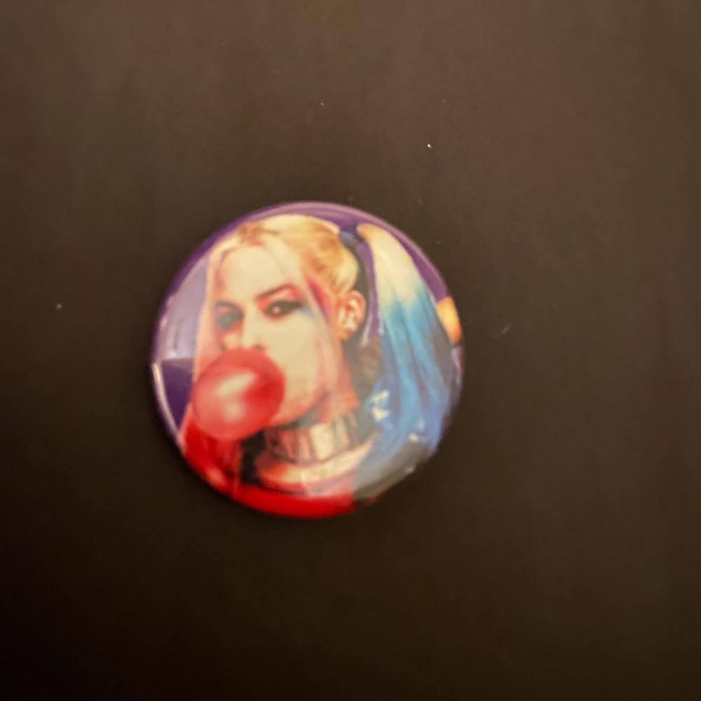 Harley Quinn Suicide Squad 2 inch button